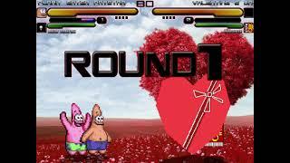 Mugen Random Battles: Planit Eater Patstar & Majin Starfish Vs Valentine's Day and Chocolate