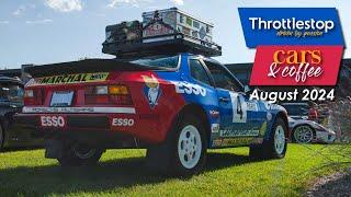 August 2024 Throttlestop Cars and Coffee - Recap and Interviews!