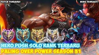 SOLO RANK MUDAH WINSTREAK! HERO GAMPANG WINSTREAK UNTUK PUSH SOLO RANK NAIK TIER MYTHIC DENGAN CEPAT