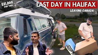 My Last Day in Halifax with @RavishVlogs | Leaving Canada | Bought This Motorhome for $21000