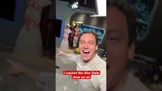 I crashed Primetime Alex Stein live on-air 