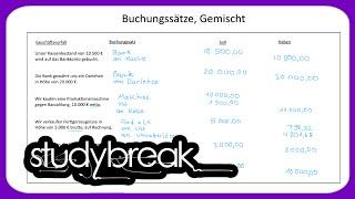 Buchungssätze, Gemischt, Wiederholung | Externes Rechnungswesen