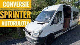 Mercedes Sprinter CONVERSIE In AUTORULOTA / SPRINTER CONVERSION IN CAMPERVAN