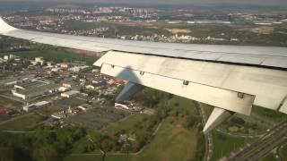 RYANAIR HARD Landing at BRNO B738 [LKTB]