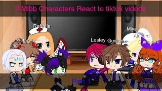 {If Mlbb Characters React to Tiktok Videos}||Part 1||