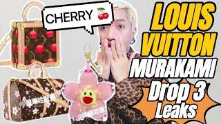 UPCOMING LOUIS VUITTON Bags: MURAKAMI LEAKS CHERRY Collection DROP 3 and more CHERRY BLOSSOM Drop 2