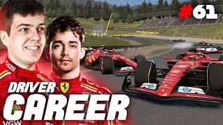 DOUBLE TROUBLE AT FERRARI! F1 24 Driver Career | Part 61