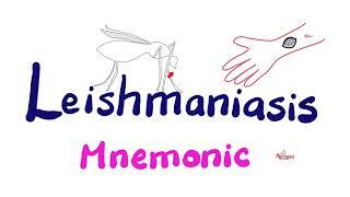 Leishmania Mnemonic (Leishmaniasis, Protozoa, Female Sandfly Vector) | Mnemonics Playlist