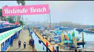 Redondo Beach Pier | Walking Around Redondo Beach in South Bay,  Los Angeles, California