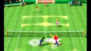 Mario Power Tennis Doubles Planet Cup - Final Match