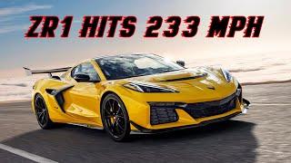 Corvette ZR1 hits 233 MPH!