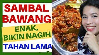 Cara Membuat Sambal Bawang Enak dan Tahan Lama