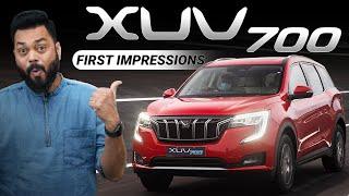 Mahindra XUV700 First Impressions  Itne Saare Features Lekin...