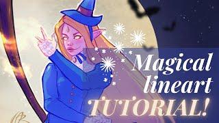 [TUTORIAL] Magic lineart COLOR - Speedpaint