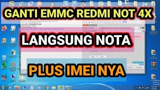 CARA GANTI EMMC REDMI NOT 4X MIDO LANGSUNG ON