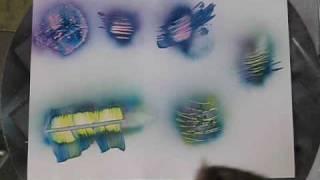 Spraypaint art Spacepainting.....planet texture tutorial