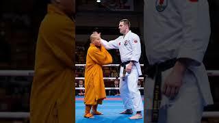 The Shaolin master could not bear it any more.Beat the karate champion with a unique skill.#fighting