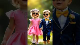 Boy&Girl Baby Fashion Show!! #shorts #shortsviral #cute #baby  #babyfashion #Fashion #fashiontrends