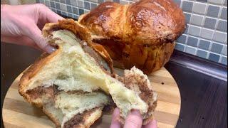 The fluffiest traditional Romanian PANETTONE  with walnut , cocoa and shit