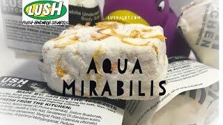 Lush 'Aqua Mirabilis' underwater massage bar