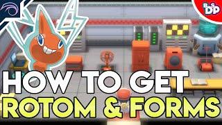 HOW TO GET ROTOM and ALL ROTOM FORMS in Pokemon Brilliant Diamond and Shining Pearl BDSP