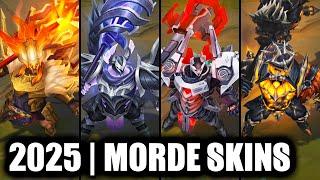 ALL MORDEKAISER SKINS SPOTLIGHT 2025 - Sahn Uzal Mordekaiser Newest Skin | League of Legends