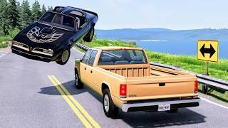 High Speed Traffic Car Crashes #187 - BeamNG Drive | CrashBoomPunk