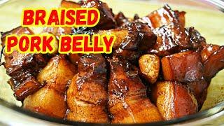 BRAISED PORK BELLY | HOW TO MAKE RED BRAISED PORK BELLY | ASIAN FLAVOURS