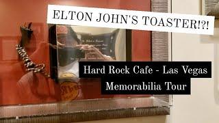 Elton John's Toaster!?! Hard Rock Cafe Las Vegas Memorabilia Tour