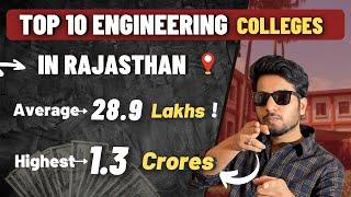 Top 10 Engineering Colleges in Rajasthan | 1.3 Crores Placements | Ranking | Fee | A to Z Info