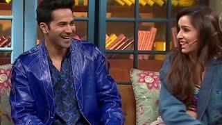 Varun Dhawan and Shraddha Kapoor cute moment from Kapil Sharma Show...