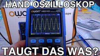 OWON HDS2102S Hand Oszilloskop 100MHz + Multimeter + Waveform Generator