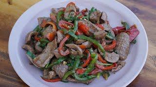 Fried Pork Kidneys Recipe / Kdeb Cooking