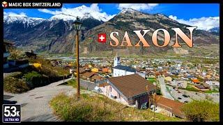 Saxon 5.3K  Ep#2 - Hiking the Apricot blossoms trail in Valais/Wallis, Switzerland