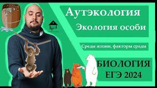 АУТЭКОЛОГИЯ - Экология особи для ЕГЭ 2024|ЕГЭ БИОЛОГИЯ|Freedom|