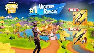 103 Elimination Solo Vs Squads "Zero Build" Gameplay Wins (Fortnite Remix chapter 2 PC)