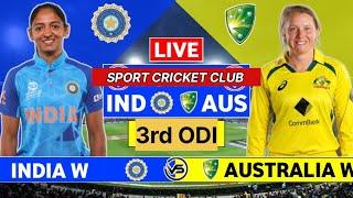 Australia Women vs India Women – 3rd ODI – INDW vs AUSW 2024 | live match commentry and prediction