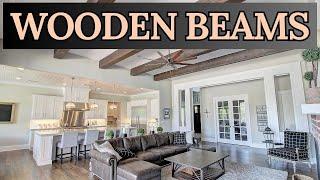 Mastering Modern Elegance: Incorporating Wooden Beams for Timeless Interior Charm