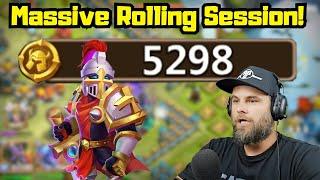 Rolling 2944 Heroes for 5 Paladin | Castle Clash