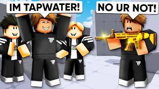 I Met a FAKE TapWater SCAMMING My Fans.. So I Got REVENGE! (Roblox Rivals)