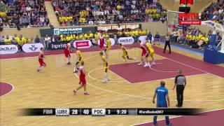 Andrey Vorontsevich 07.09.2016 vs Sweden - 20 points, 5 rebs, 4 assists