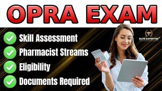 OPRA Exam | OPRA Exam Pattern and Score | OPRA Exam Details | Pharmacists in Australia |#opra #kaps