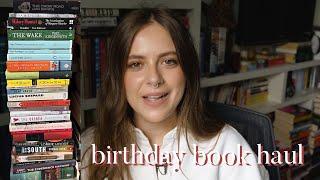 BIG BIRTHDAY BOOK HAUL