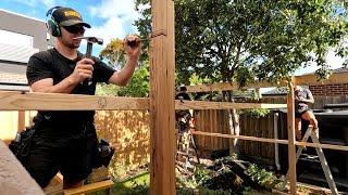 Building a Pergola