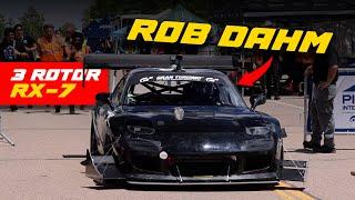 Rob Dahm | Pikes Peak 3 ROTOR RX-7 Launch! RAW Sounds