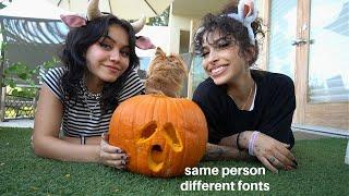 juicy Q&A while carving pumpkins w/ TARAYUMMY