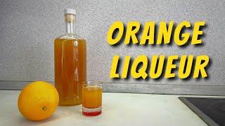 Orange liqueur in 5 minutes / Homemade alcohol