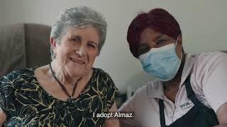 PSW Almaz makes language and connection an important part of her work