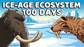 I Simulated An Ice Age Ecosystem for 100 Days