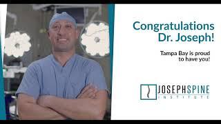 Dr. Samuel A. Joseph voted Top Doc in Orthopedic Spine Surgery 2020